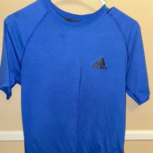 Men’s Adidas T-Shirt Color:Blue Size: Small